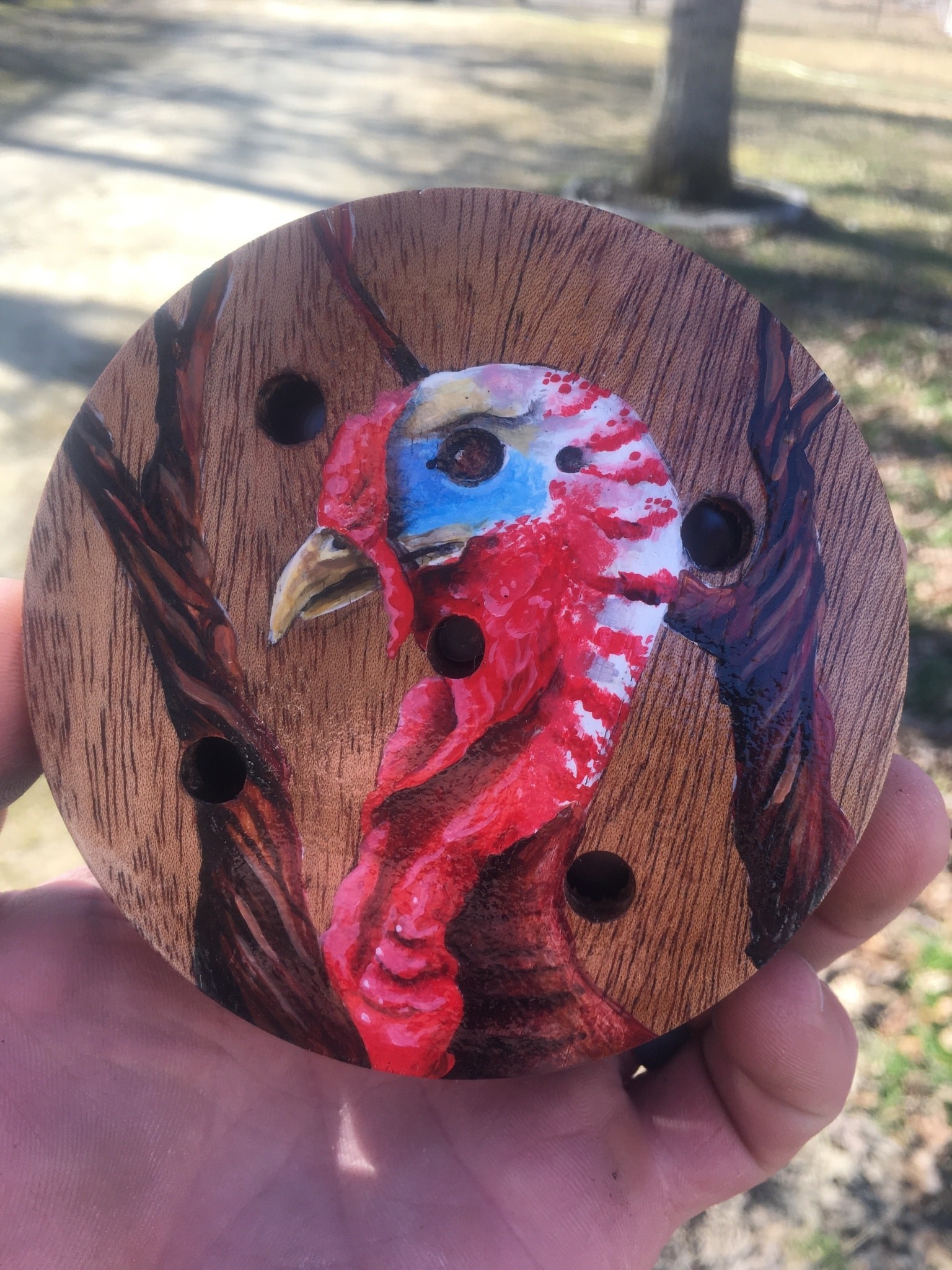 Rednecks pride custom hand crafted turkey pot call